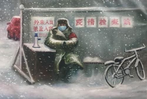 【奮戰“疫”線(xiàn) 戰“疫”有我】魯甸參戰老兵執筆作畫(huà)助力抗擊新冠肺炎疫情-云南能投軍創(chuàng  )產(chǎn)業(yè)投資有限公司